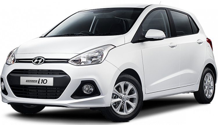 Hyundai i10 hire car from Swift Rent a Car Malta